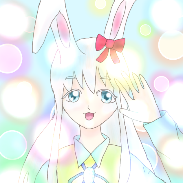 ゆきうさぎ様のイメキャラを描かせて頂きました！