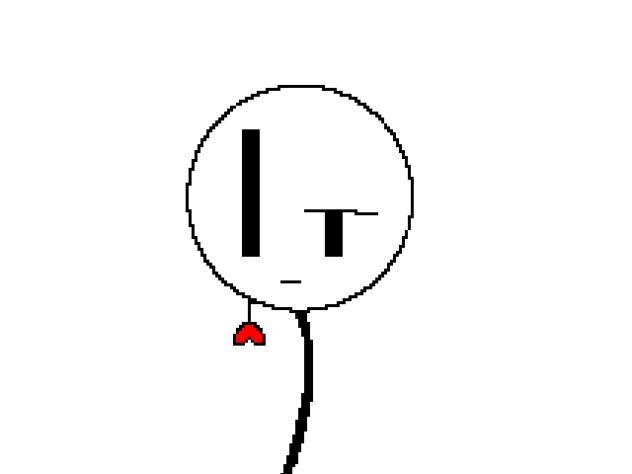 目をﾊﾟﾁﾊﾟﾁするだけの棒人間