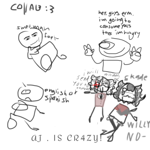 collab with AJ IS CRAZY