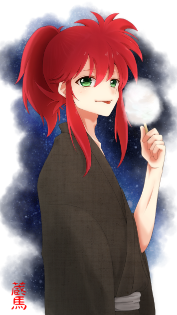 浴衣の蔵馬 Ibispaint