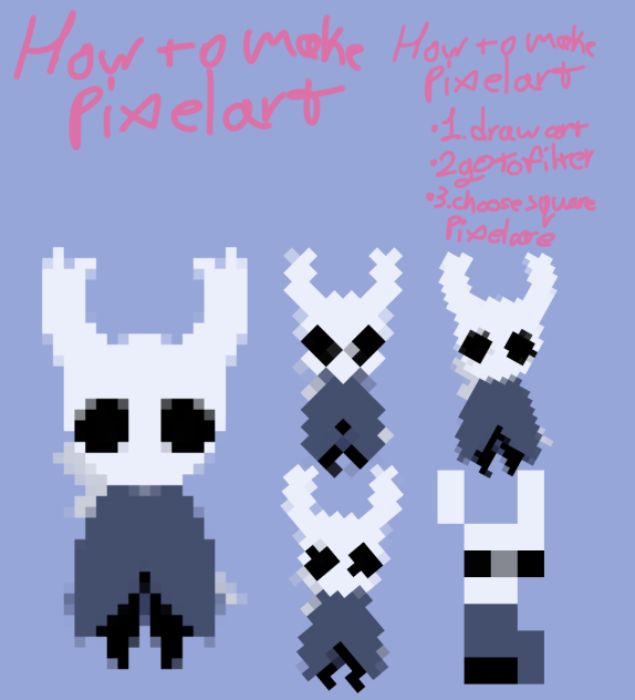how to draw pixel art