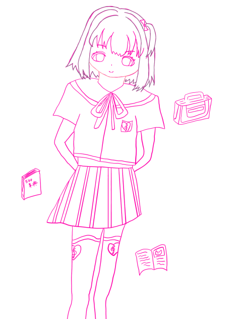 途中