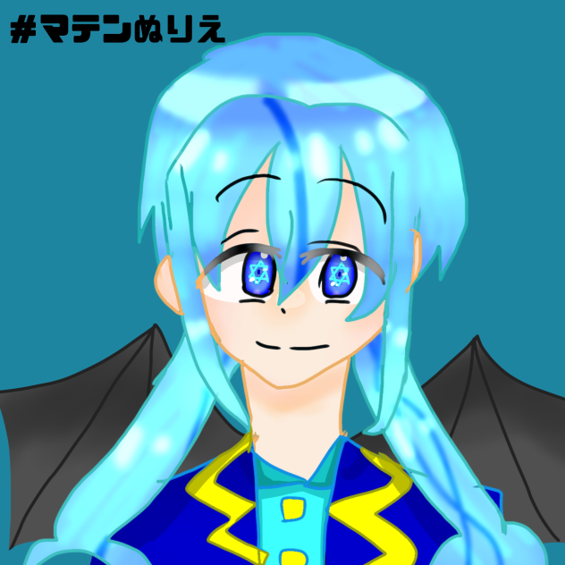 塗りました！