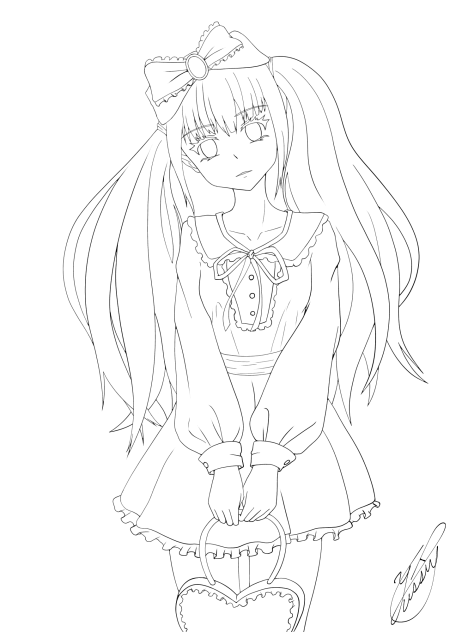 Unforgettable（線画）