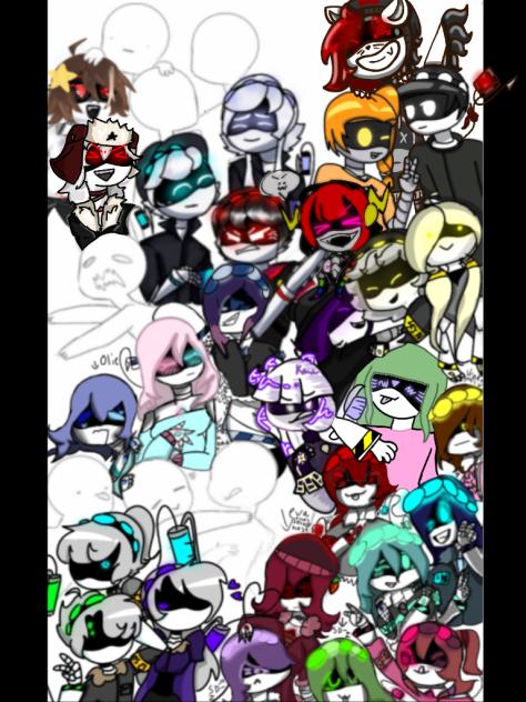 murder drones collab - ibisPaint