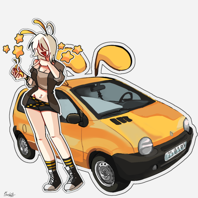 renault twingo ft my friend