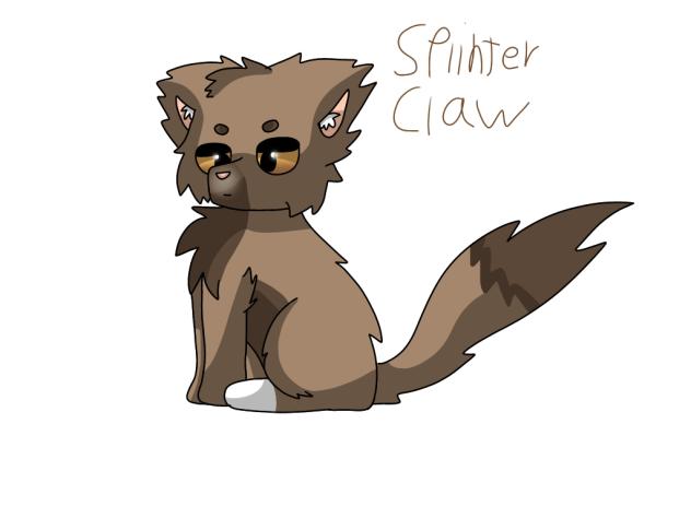 SplinterClaw. Warrior Cats.