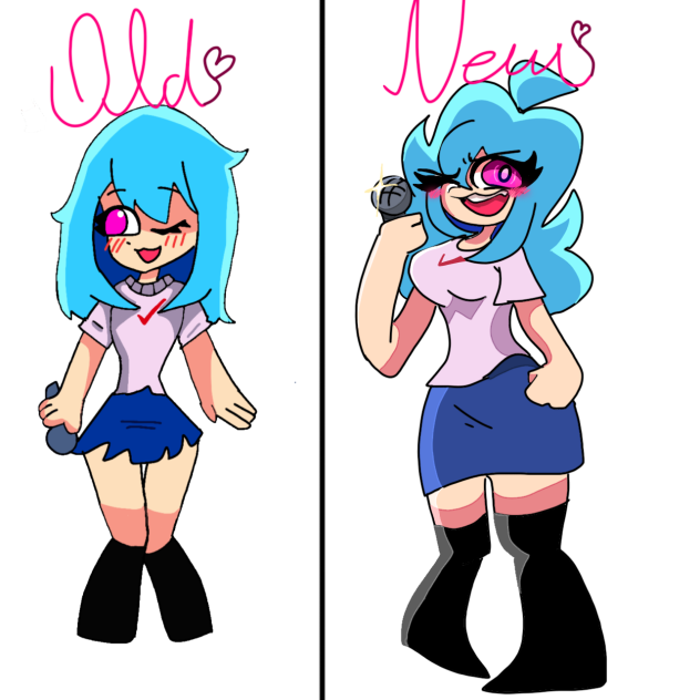 New VS Old Me