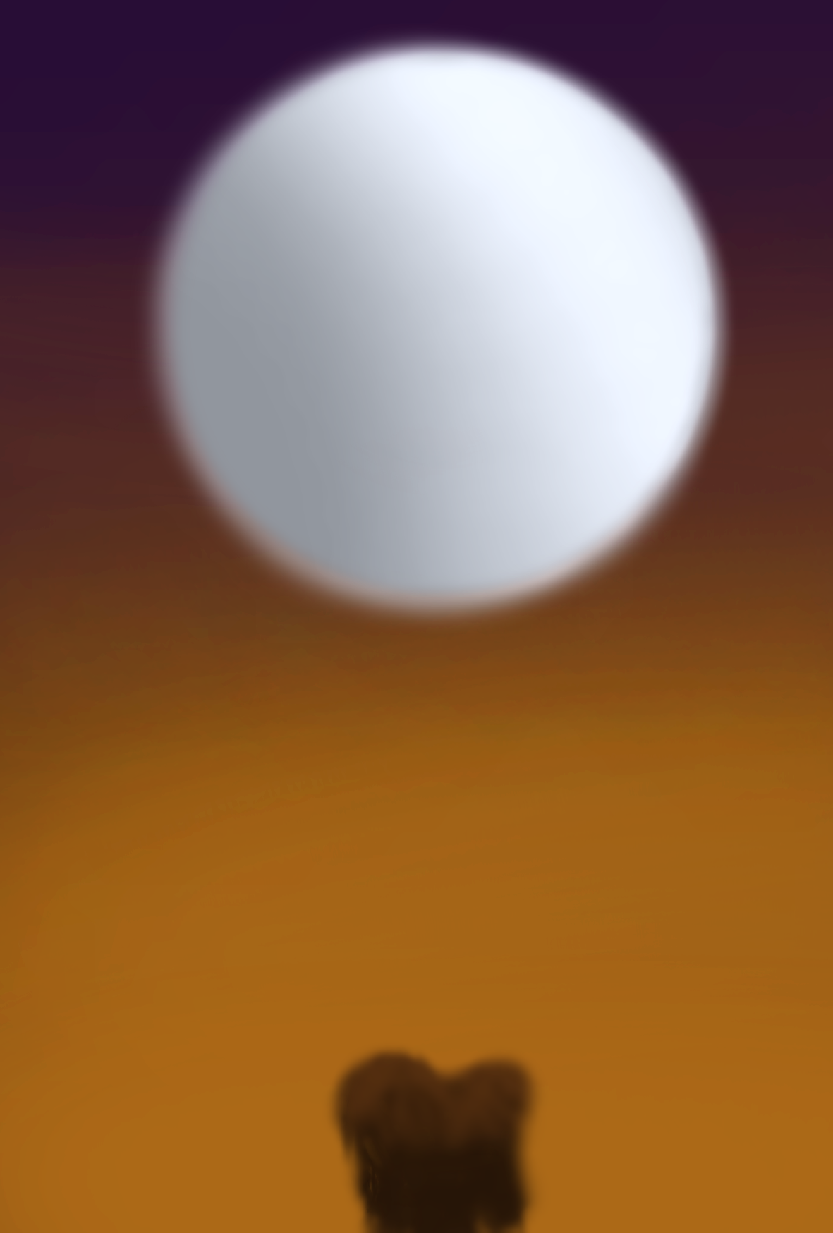full moon - ibisPaint