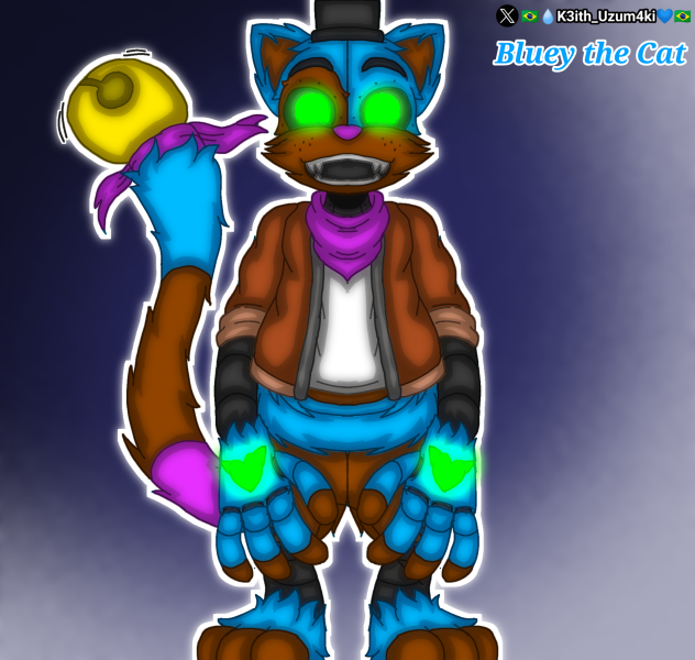Bluey the Cat - EJS