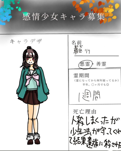 キャラデザ参加！
