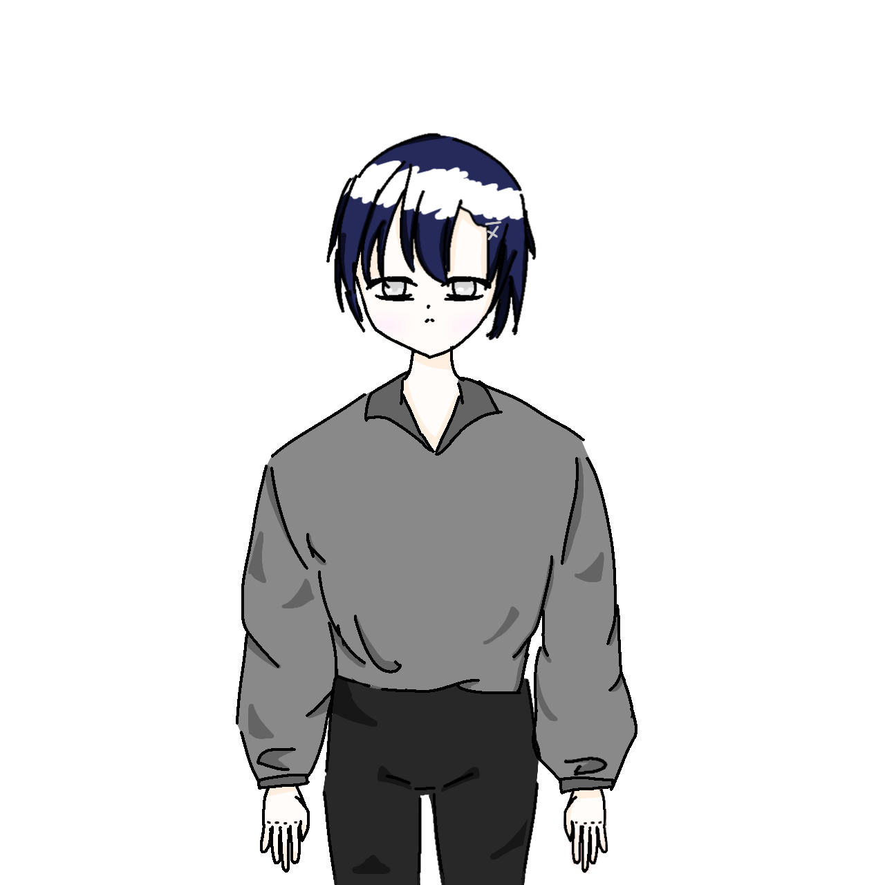 아마도주름 연습 (레하 잭) - ibisPaint