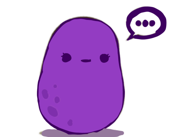 Purple potato - ibisPaint