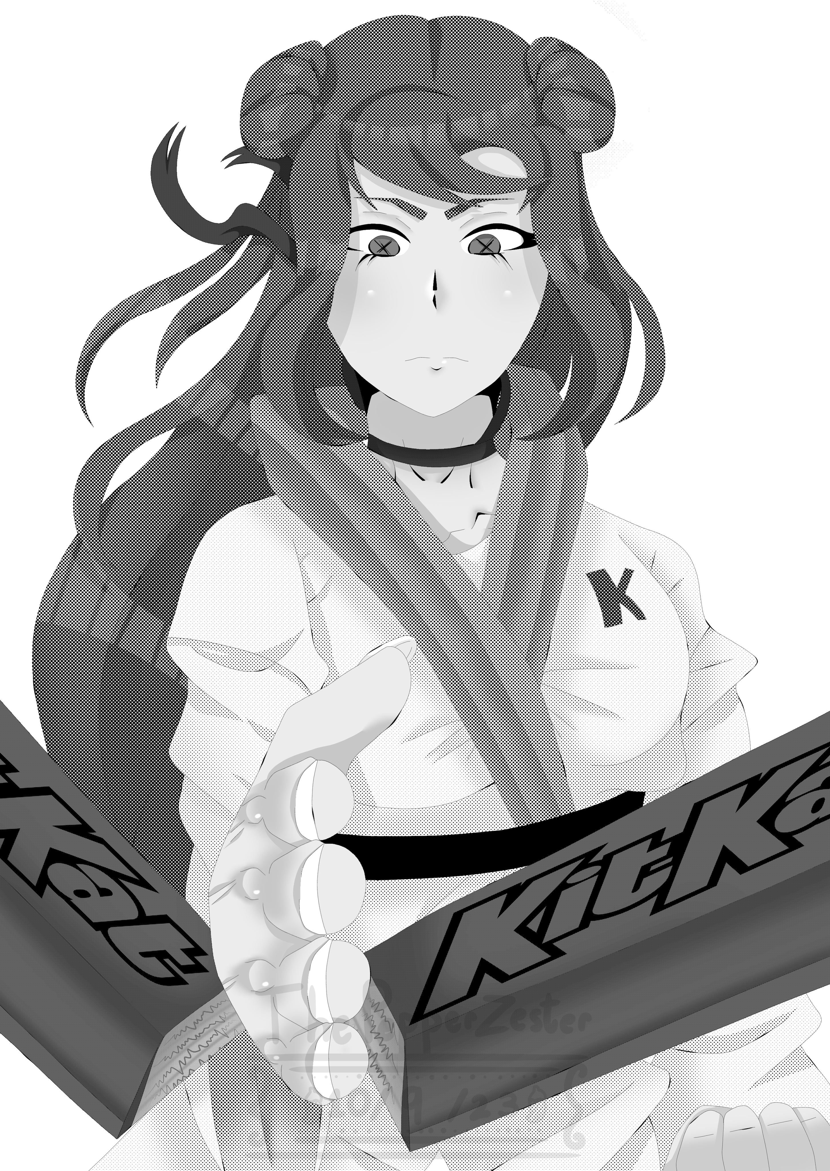 Inktober Day 9 - Kitkat - ibisPaint