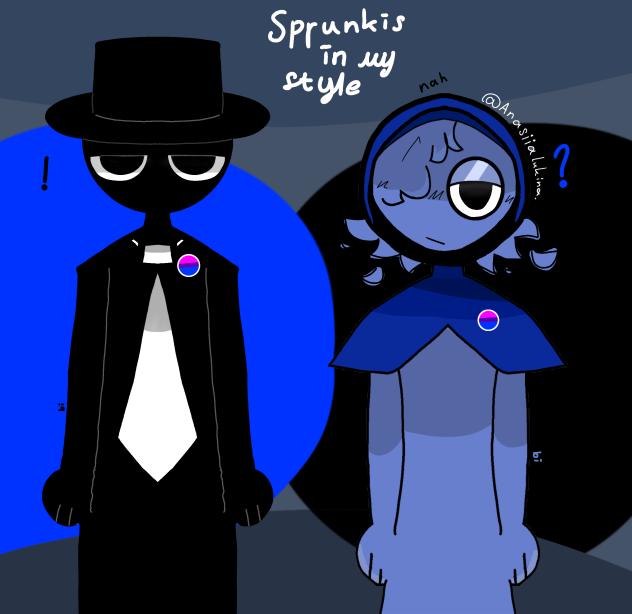 Black and Jevin in my style (orig)