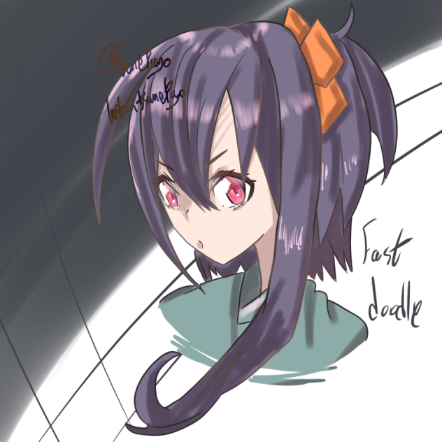 Fast doodle ibis paint test(helpme)