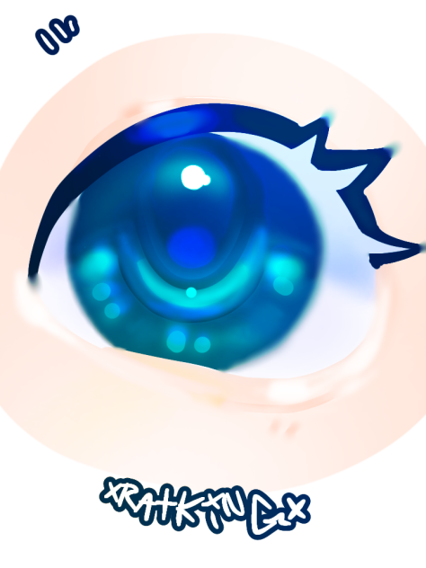Quick eye drawing