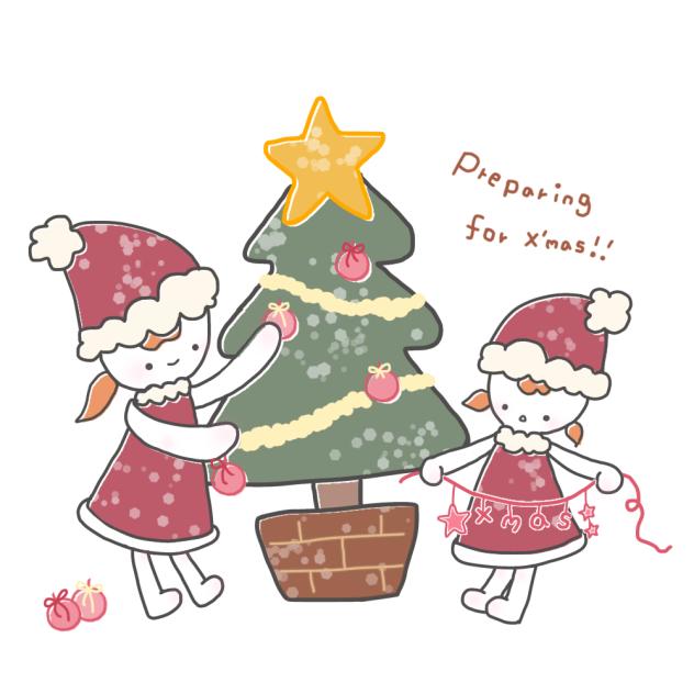 クリスマスの準備