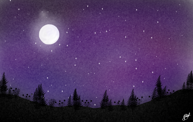 Galaxy Sky - ibisPaint