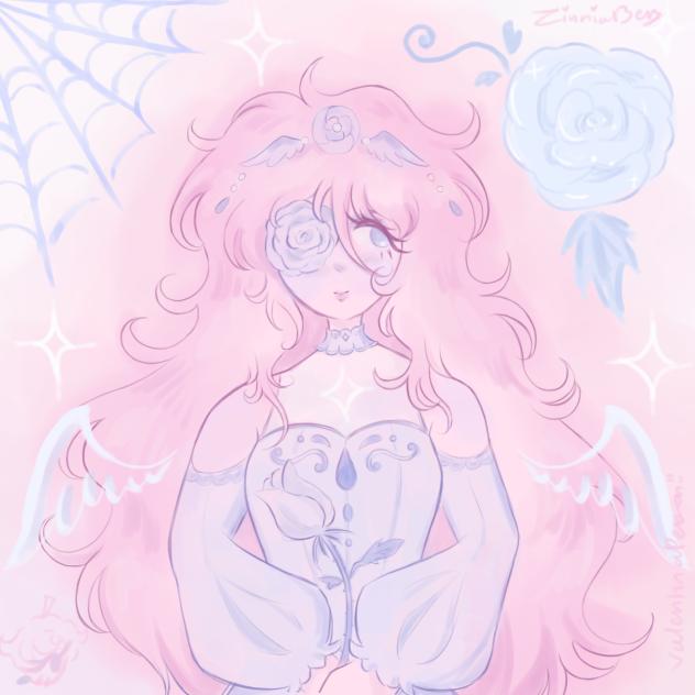 Pale rose