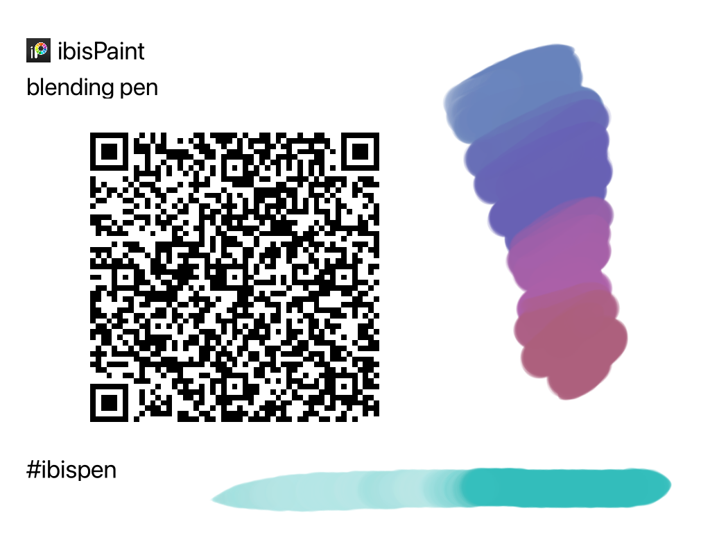 Blending pen ibisPaint