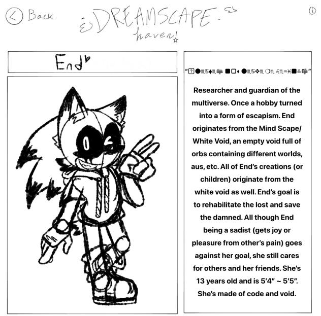 (FIXED) End Info Page