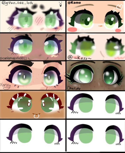 Gacha eyes collab ibisPaint