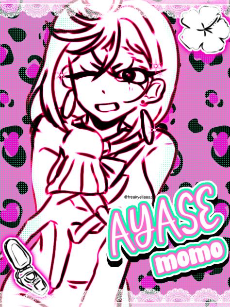 momo dandadan fanart!!