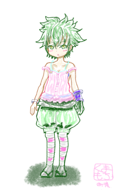戦隊モノ緑（女の子）