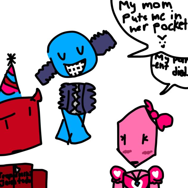 What they do with their parents.