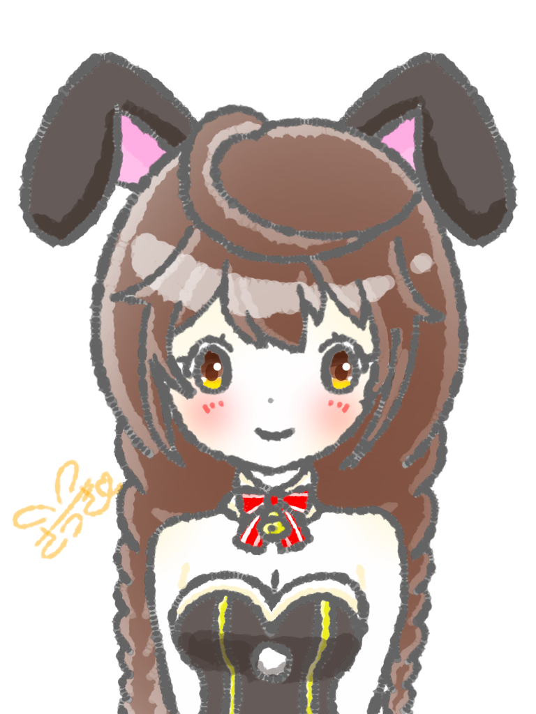 バニーあやかさん 榊亜矢香 ぱすてるメモリーズぱすメモ Ibispaint