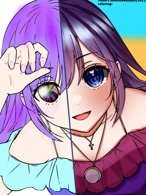 ぽぽんぽさんの塗り絵