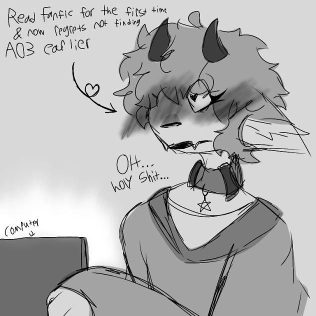 Read fanfic for the first time