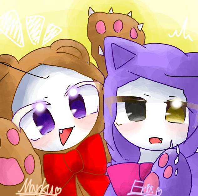 マーク💜ྀི＆エリア💛ྀི   着ぐるみ