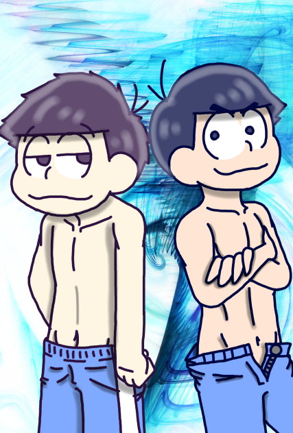 【六つ子】らくがき【自分絵】