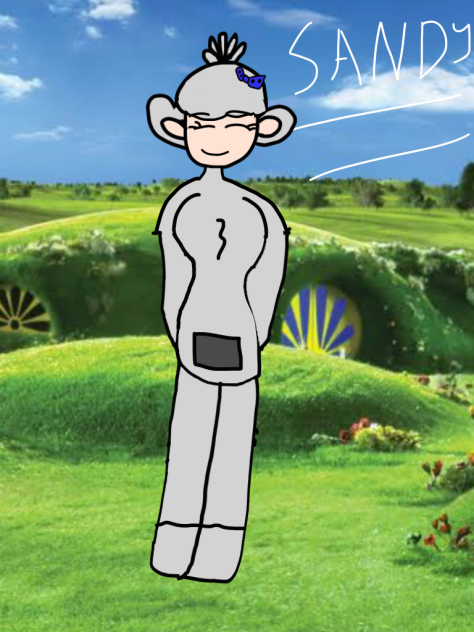 Sandy teletubbies