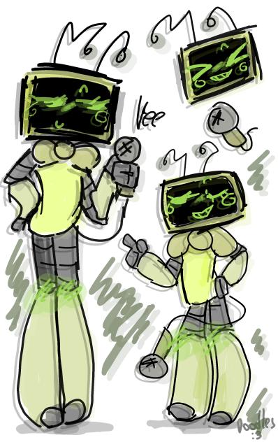 vee sketch artstyle
