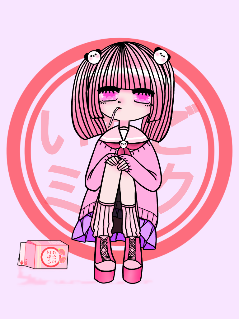 いちごみるく女子 - ibisPaint