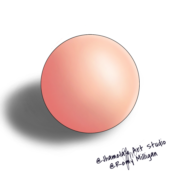 Ball shadow ibisPaint