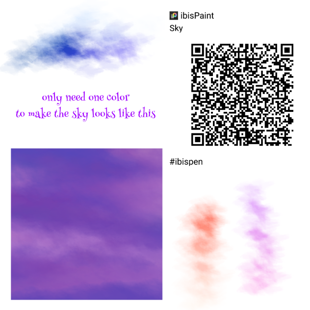 Sky-QR brush code