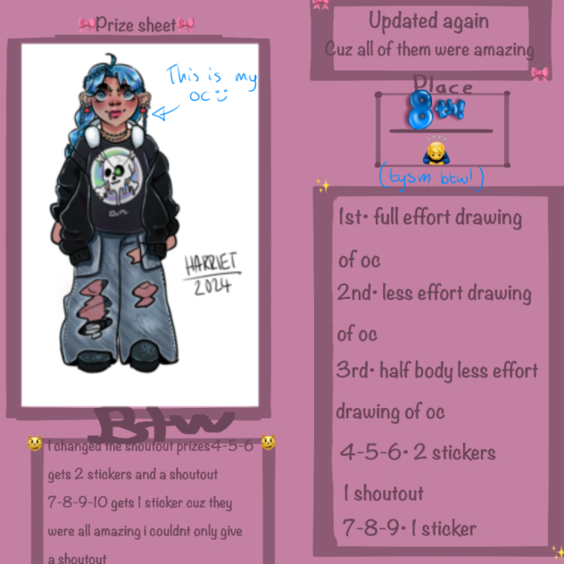 prize sheet - ibisPaint