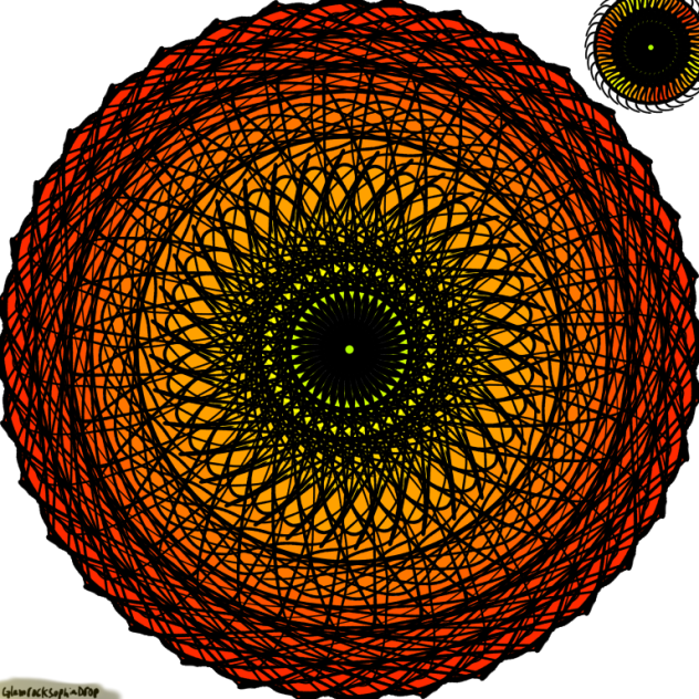 Coloring Book Page Light Green-Red