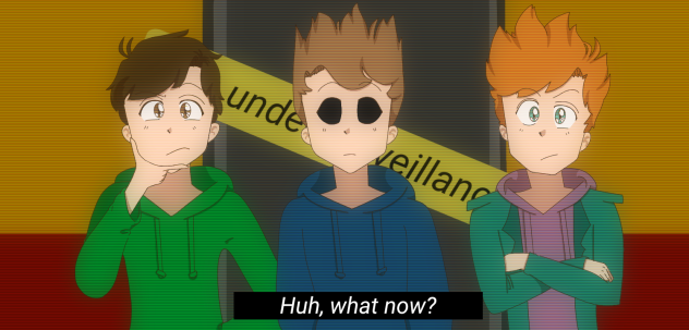 Eddsworld Scene Redraw(90's anime style)
