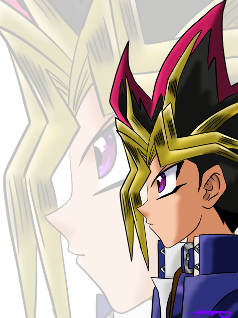 Atem side view