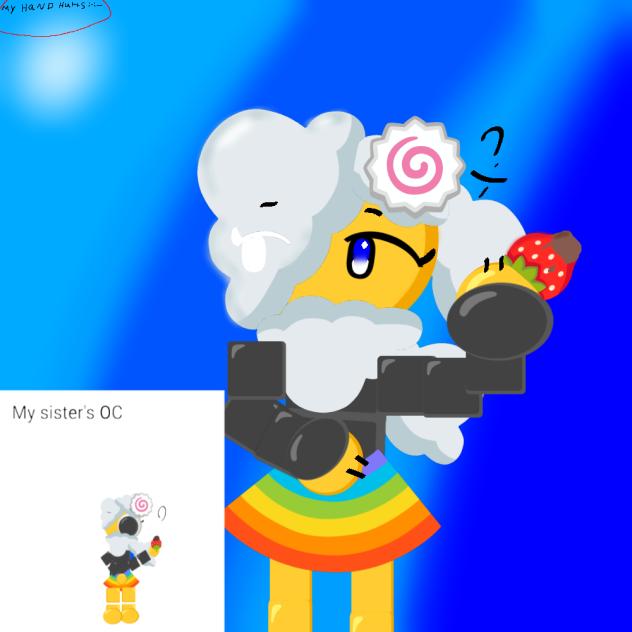DRAWING HER OCCC well not drawing MAKING