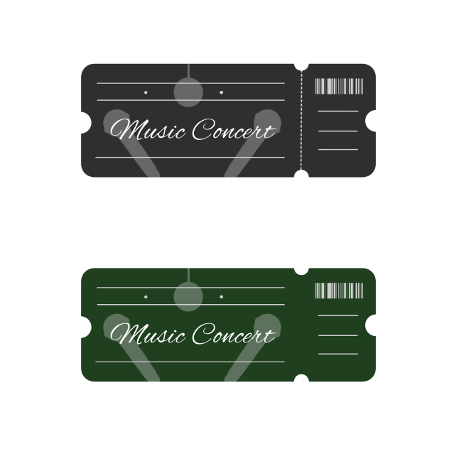 Concert Ticket Template