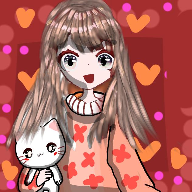 cute little anime girl 😁