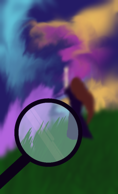 Magnifying the Meadow - ibisPaint