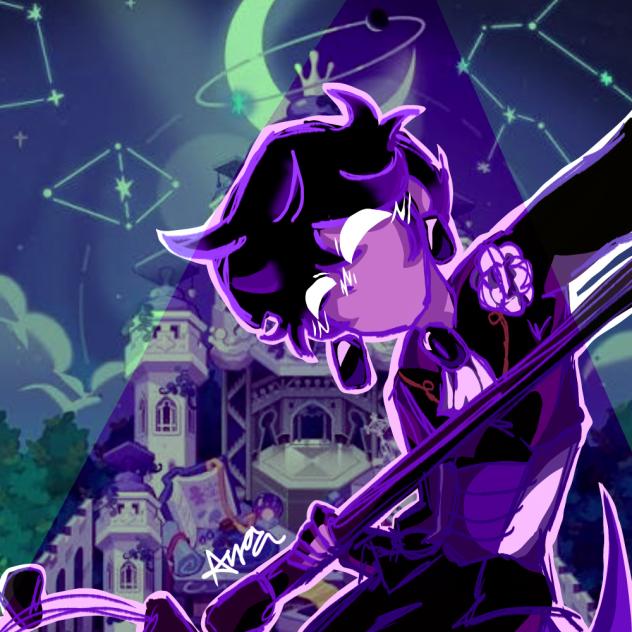 Black Sapphire cookie 💜🖤