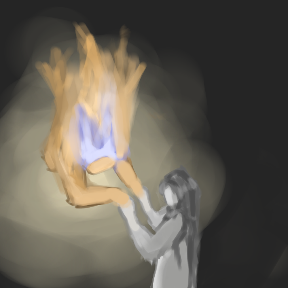 The Candle and The Flame - ibisPaint